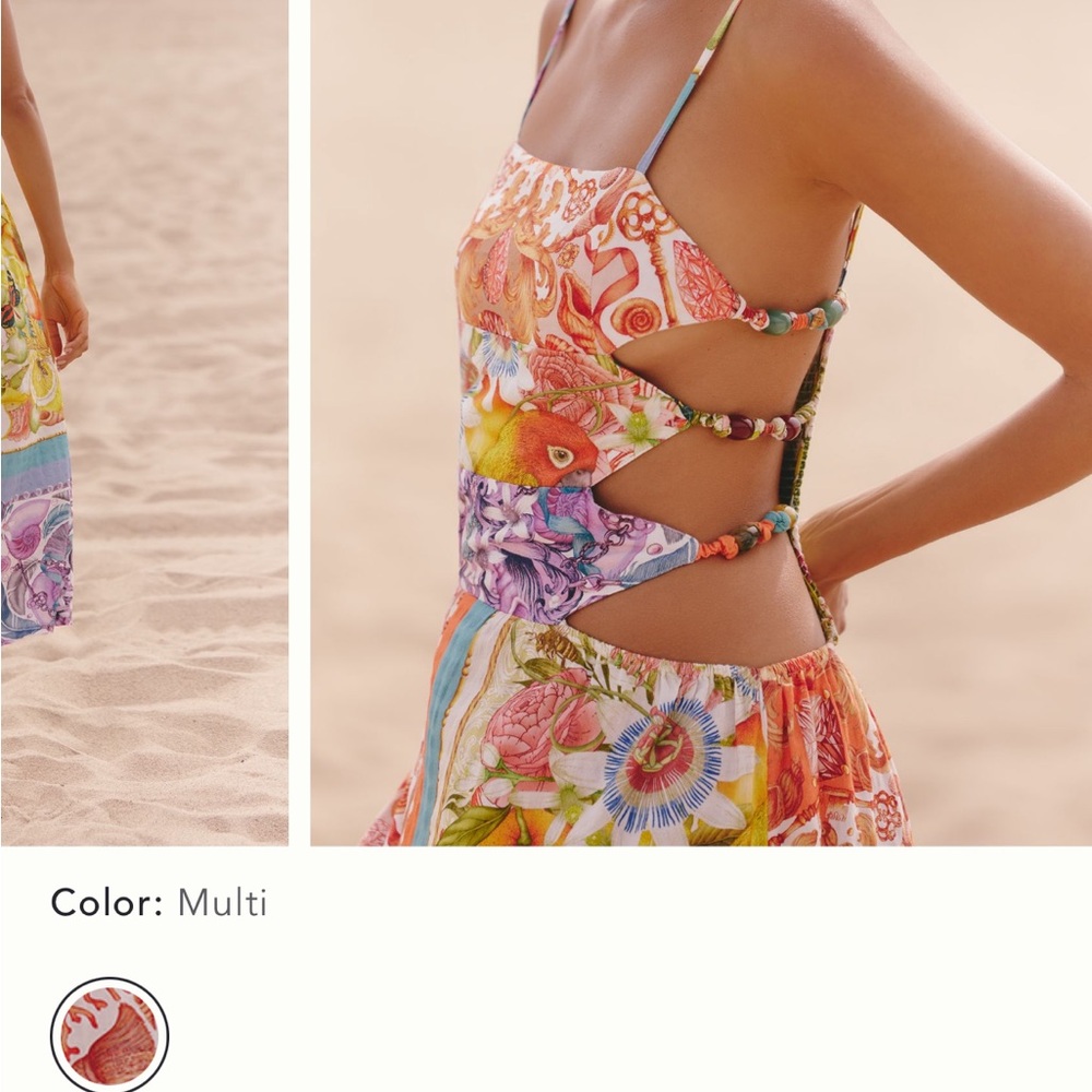 Celandine x Emily Carter Sleeveless Beaded Midi Dress - Picture 4 of 4